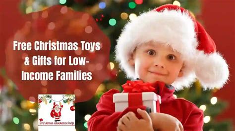 Free Christmas gifts and holiday help for low